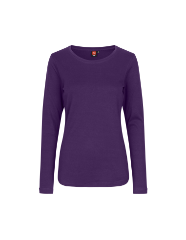 T-shirt Interlock | długi rękaw | damski