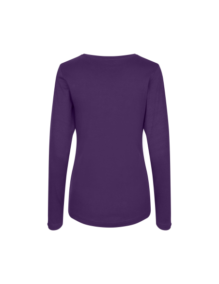 T-shirt Interlock | długi rękaw | damski