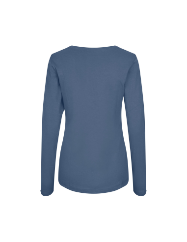 T-shirt Interlock | długi rękaw | damski