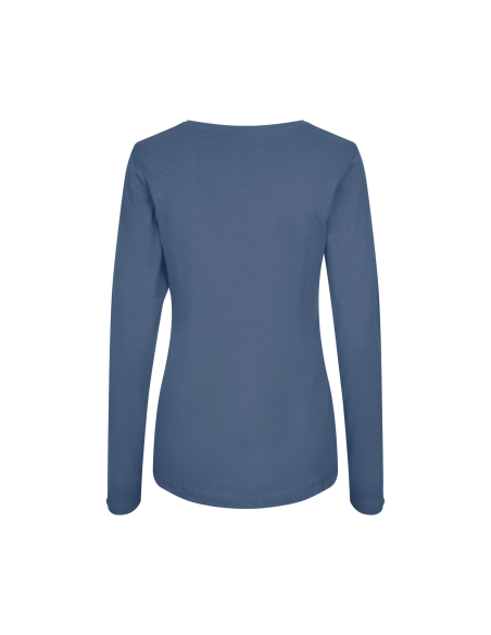 T-shirt Interlock | długi rękaw | damski