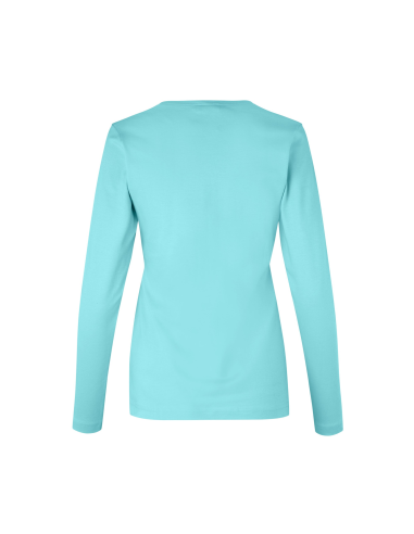 T-shirt Interlock | długi rękaw | damski