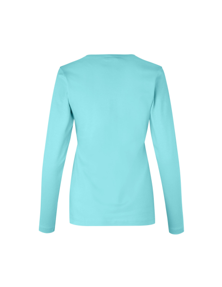 T-shirt Interlock | długi rękaw | damski