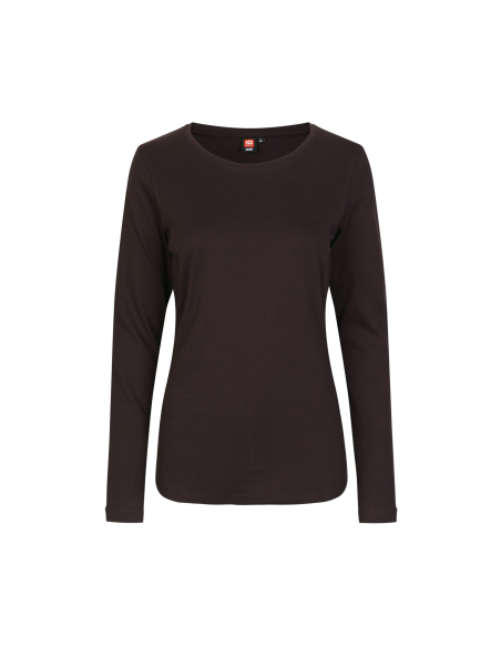 T-shirt Interlock | długi rękaw | damski