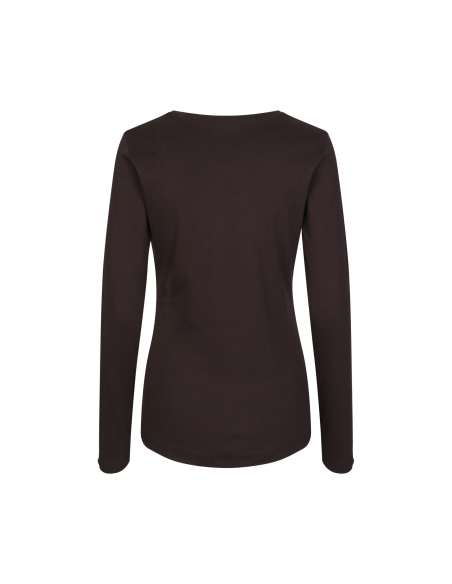 T-shirt Interlock | długi rękaw | damski