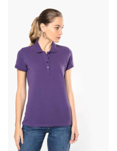 LADIES’ SHORT-SLEEVED PIQUÉ POLO SHIRT