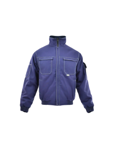 Kurtka krótka ocieplana Sara BOSMAN WINTER 1-07-730-21-00, granatowa