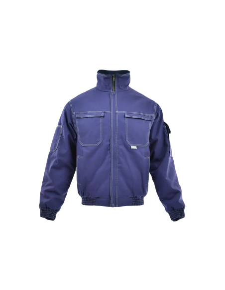 Kurtka krótka ocieplana Sara BOSMAN WINTER 1-07-730-21-00, granatowa