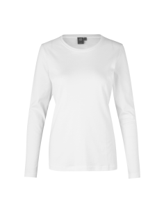 T-shirt Interlock | długi rękaw | damski