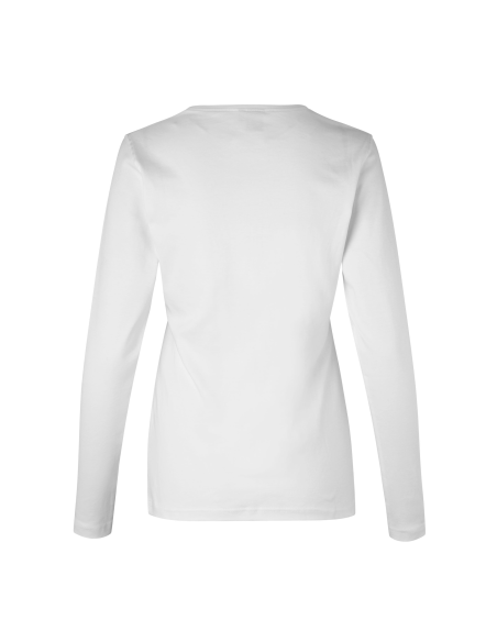 T-shirt Interlock | długi rękaw | damski