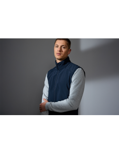 Męska kamizelka softshell 290 g poliester pod haft