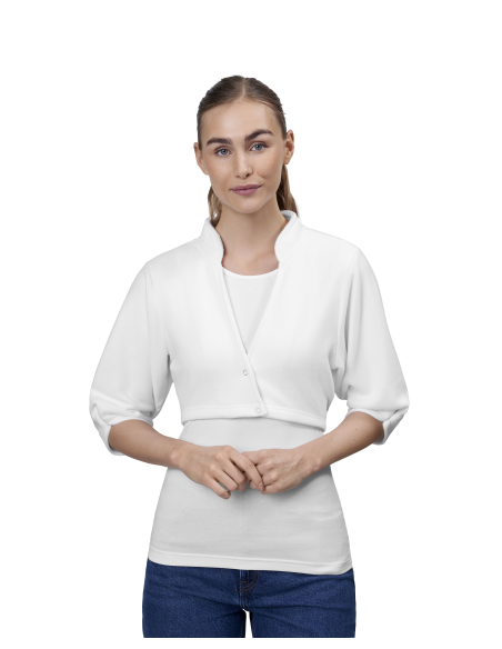 Bolero polarowe unisex mikropolar roboczy pod haft 280 g