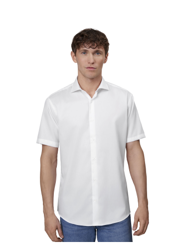 Koszula męska krótki rękaw Seven Seas Fine dla firm Twill