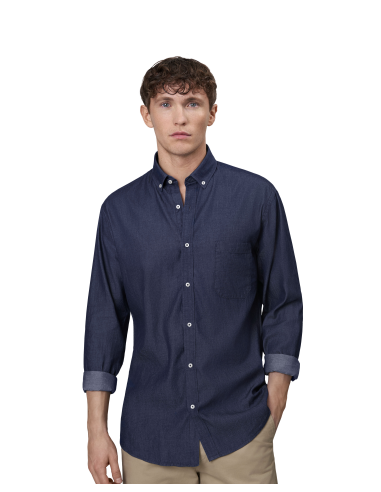 Koszula męska jeansowa Seven Seas Soft Denim dla firm Modern