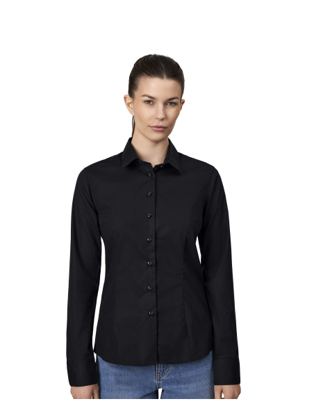 Koszula damska Seven Seas Poplin Modern elegancka dla firm
