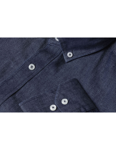Koszula męska jeansowa Seven Seas Soft Denim dla firm Modern