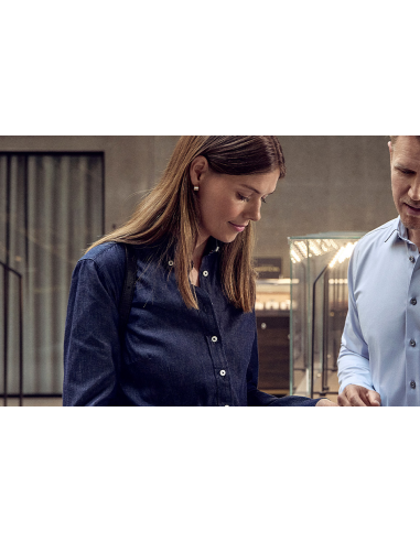 Koszula damska jeansowa Seven Seas Soft Denim dla firm