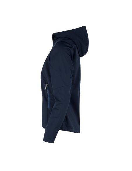 Kurtka soft shell z kapturem| lekka | damska