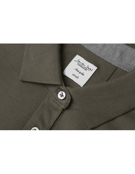 Koszulka polo damska Seven Seas elegancka pod haft damski