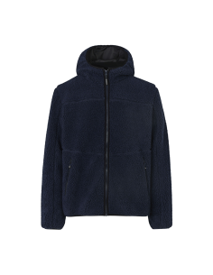 Kurtka polarowa Pile męska bluza kapturem pod haft 340 g