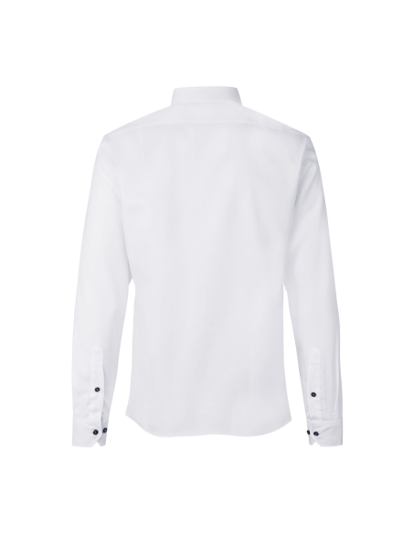 SEVEN SEAS Fine Twill Contrast | slim