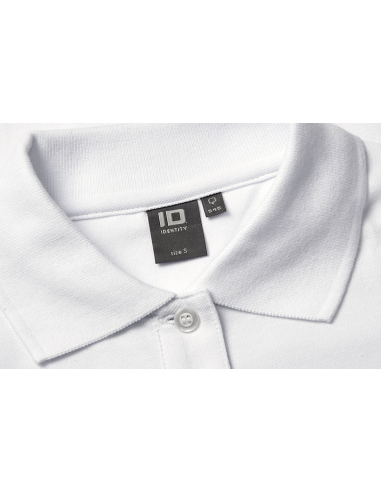 Koszulka polo damska długim rękawem stretch elegancka