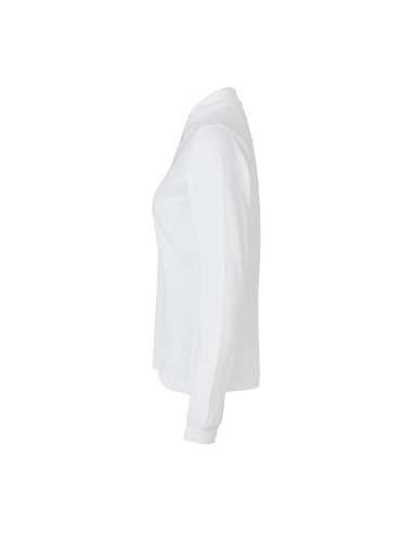 Koszulka polo damska długim rękawem stretch elegancka