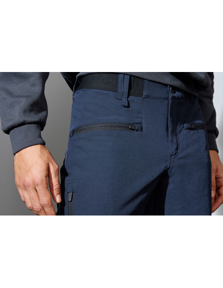 Męskie Szorty Robocze 185 g poliester haft CORE pod haft