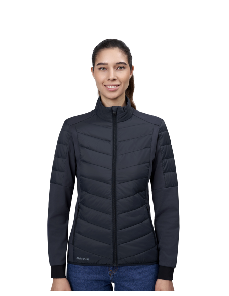 Damska Kurtka Hybrydowa Logo znakowanie z nadrukiem haft