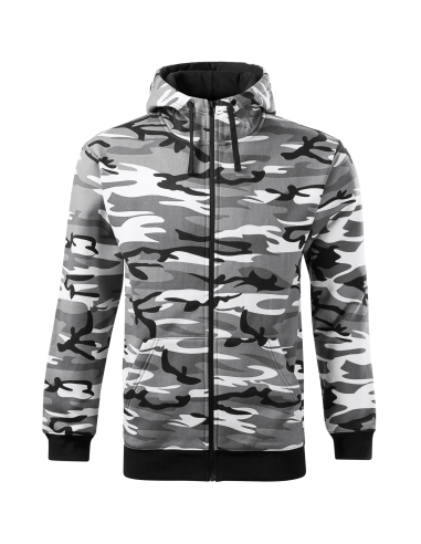 Bluza męska Camo Zipper