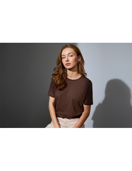 Damski T-shirt Bawełniany 175 g bawełna T-TIME pod haft