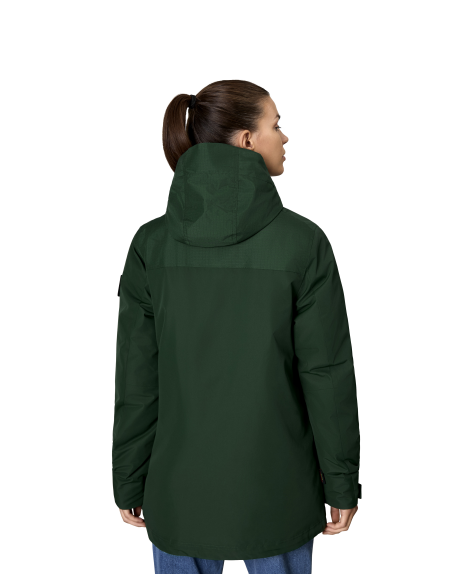 Kurtka zimowa z kapturem | damska