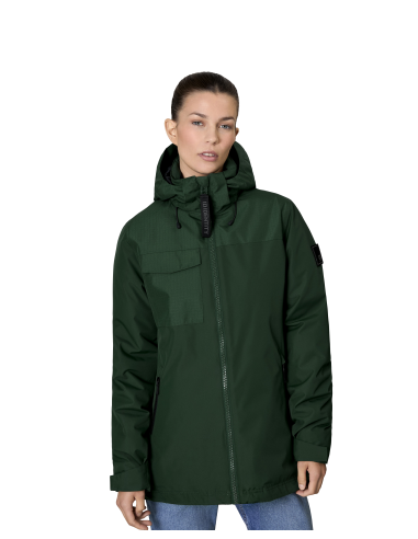 Kurtka zimowa z kapturem | damska