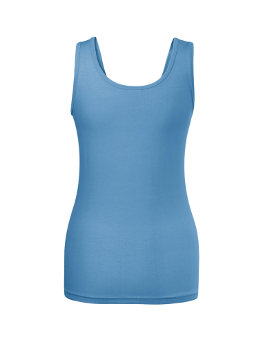 Top damski Triumph nadrukiem haftem logo elastyczny
