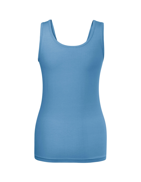 Top damski Triumph nadrukiem haftem logo elastyczny
