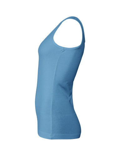Top damski Triumph nadrukiem haftem logo elastyczny
