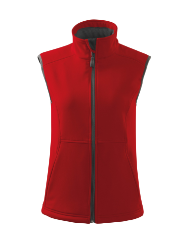 Softshell kamizelka damska Vision logo haftem nadrukiem
