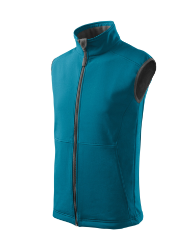Softshell kamizelka męska Vision logo haftem nadrukiem polar