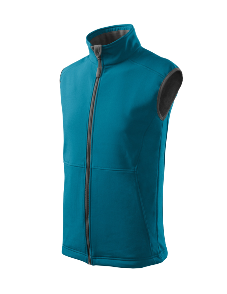 Softshell kamizelka męska Vision logo haftem nadrukiem polar