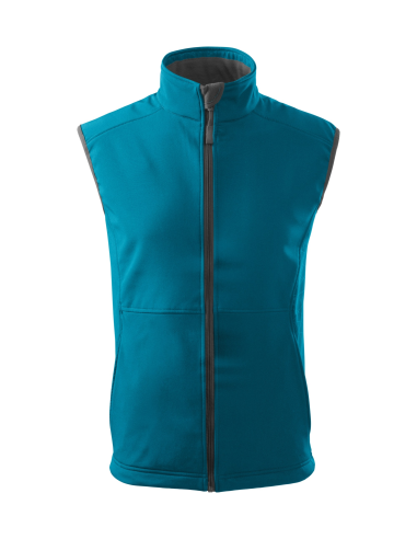 Softshell kamizelka męska Vision logo haftem nadrukiem polar