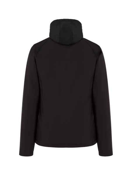 Kurtka 300 g SOFTSHELL na zamek damska z nadrukiem długim