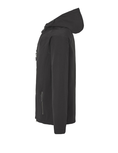 Oddychająca kurtka męska 300 g SOFTSHELL z nadrukiem