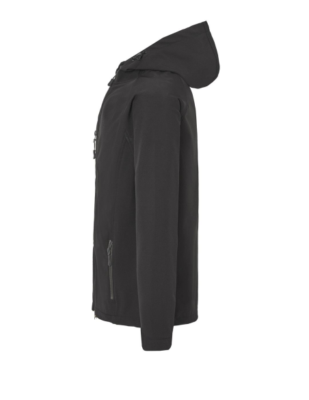 Oddychająca kurtka męska 300 g SOFTSHELL z nadrukiem