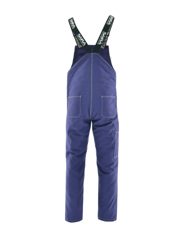 Ogrodniczki ocieplane Sara BOSMAN WINTER 1-03-730-21-00, granatowe