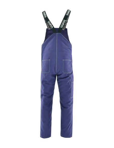 Ogrodniczki ocieplane Sara BOSMAN WINTER 1-03-730-21-00, granatowe