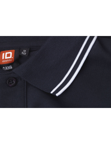 Kontrastowa koszulka polo | stretch