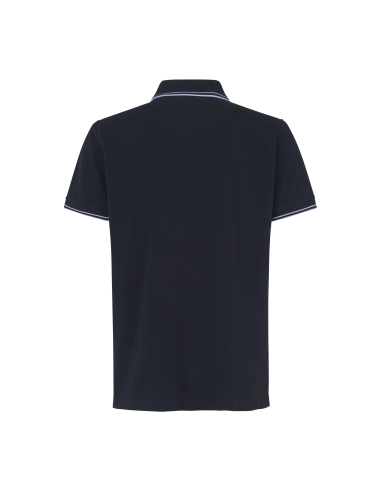 Kontrastowa koszulka polo | stretch