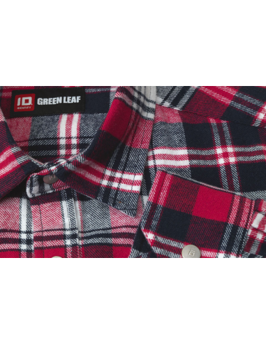 Koszula green leaf | napy