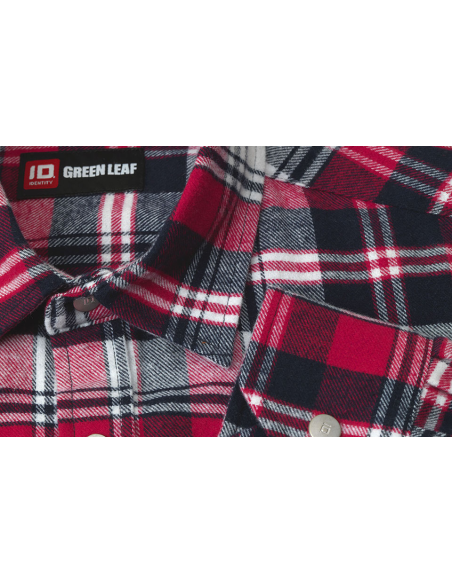 Koszula green leaf | napy