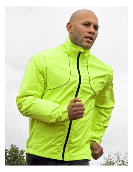 Kurtka sportowa wodoodporna z nadrukiem lub haftem