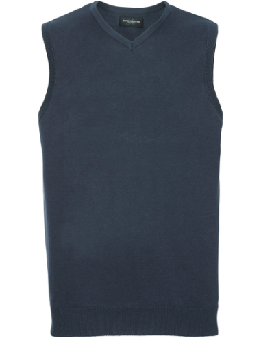 Kamizelka męska V-Neck z nadrukiem lub haftem